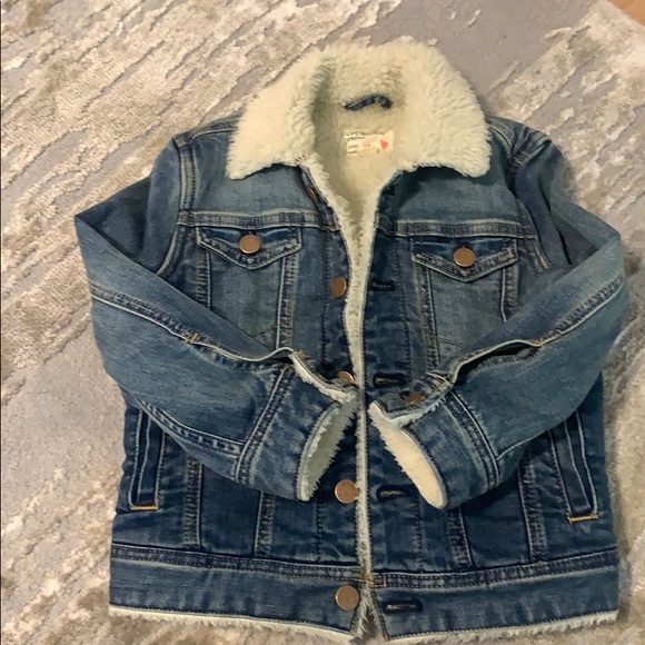 J Crew CrewCuts Kids Denim Jacket size 4-5 - Picture 3 of 6